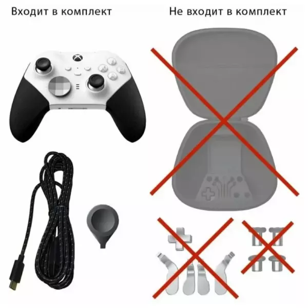 Геймпад Microsoft Xbox Elite 2 Core, White